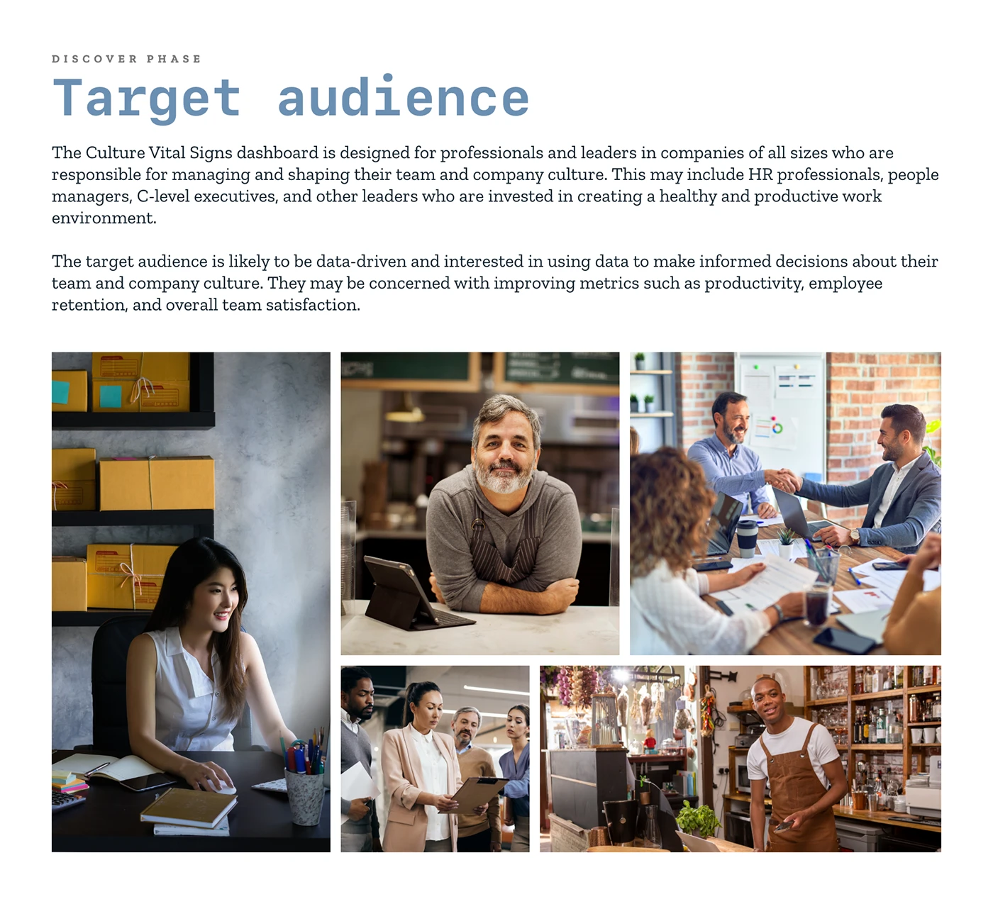 Dashboard Design case study — section 7 of 23
