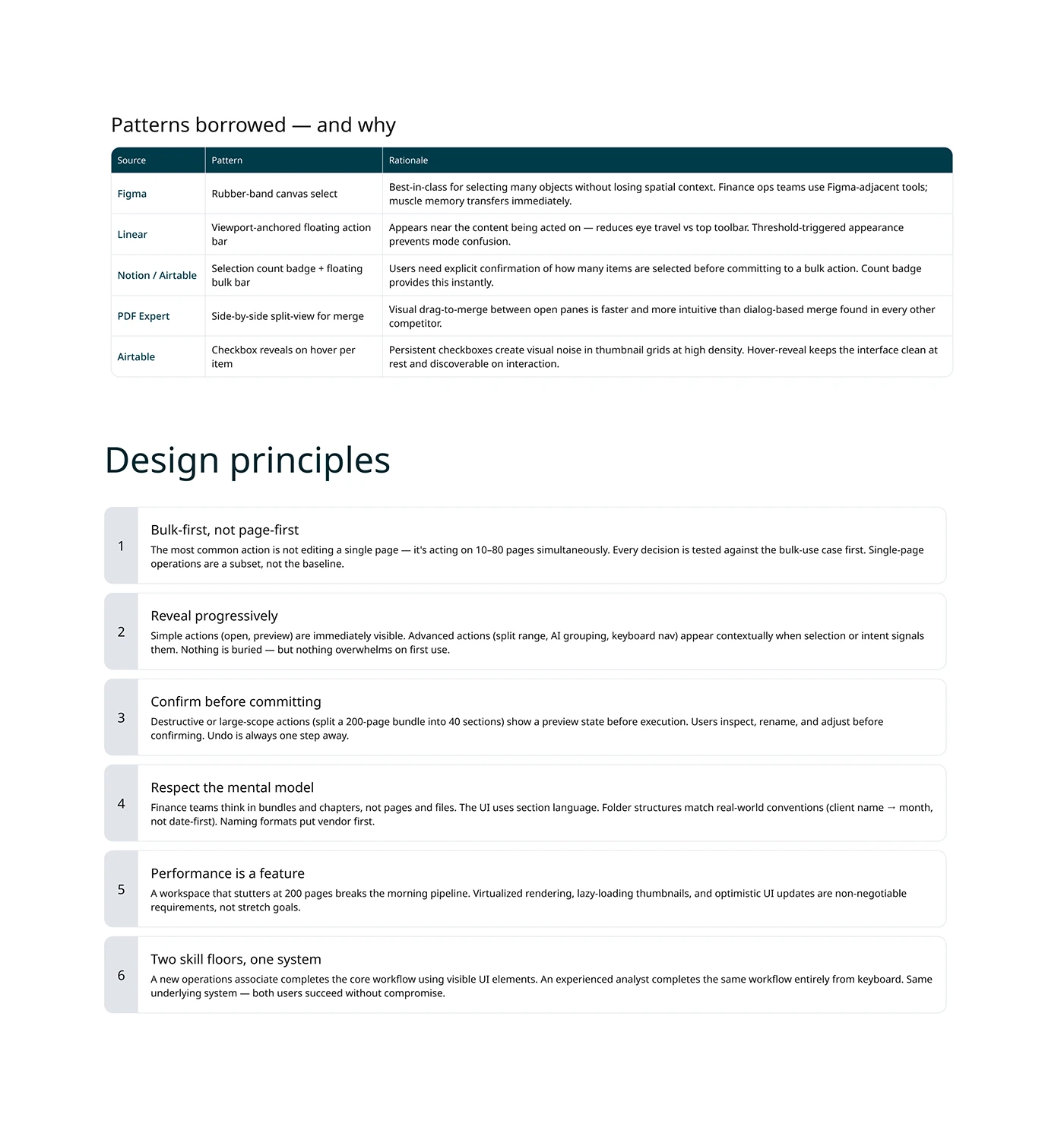 Document Editor case study — section 9 of 16