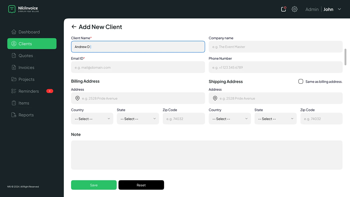 Invoice Management case study — section 3 of 12