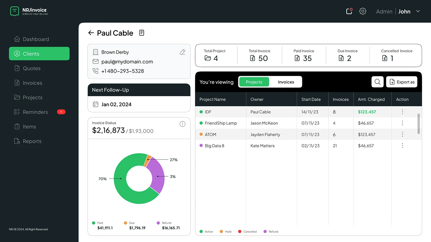 Invoice Management case study — section 4 of 12