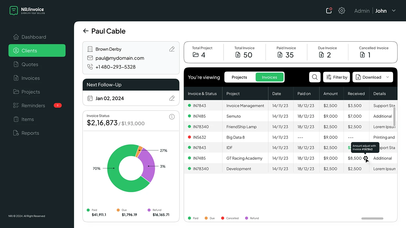 Invoice Management case study — section 5 of 12