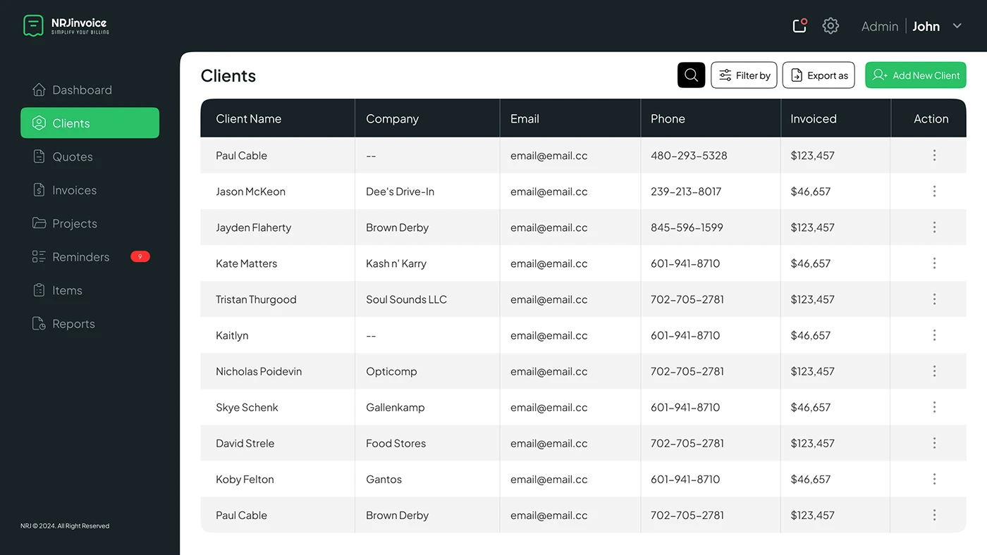 Invoice Management case study — section 6 of 12